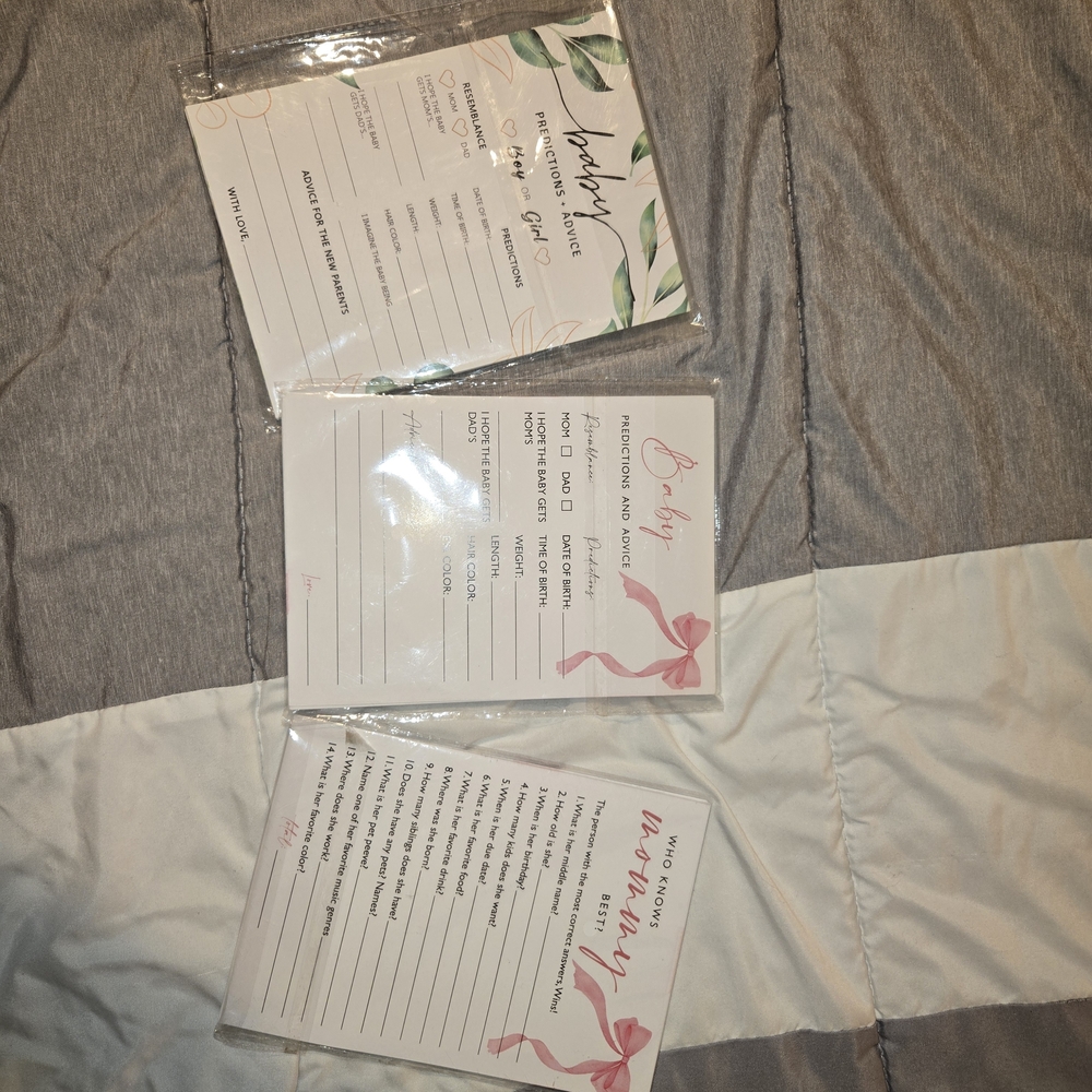 Baby Shower Games